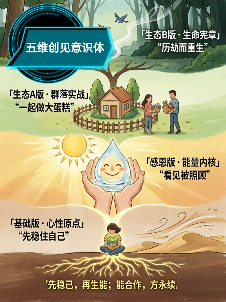 五维创见·体系进化完整图示